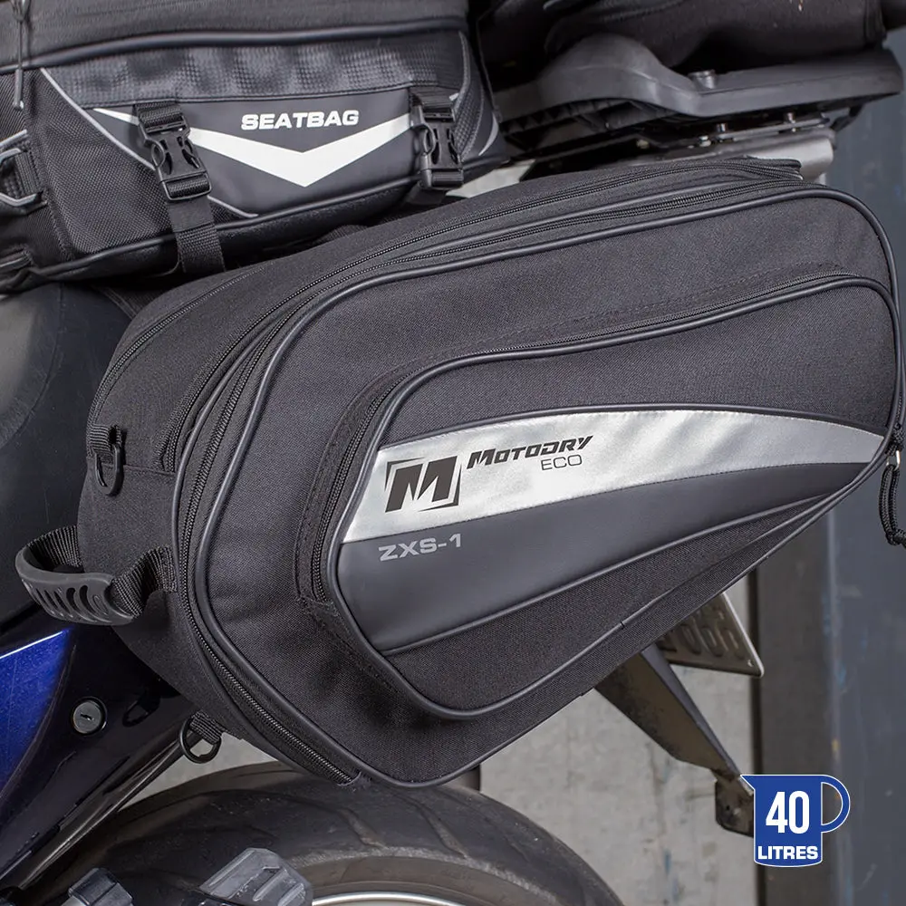 M/Dry Eco-Series S/Bags  Blk Zxs-1 40L  Expandable 1