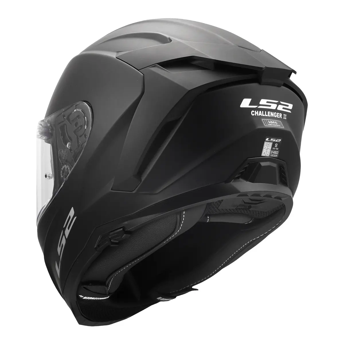 Ls2 Ff817 Challenger Ii Solid Helmet - Matte Black 3