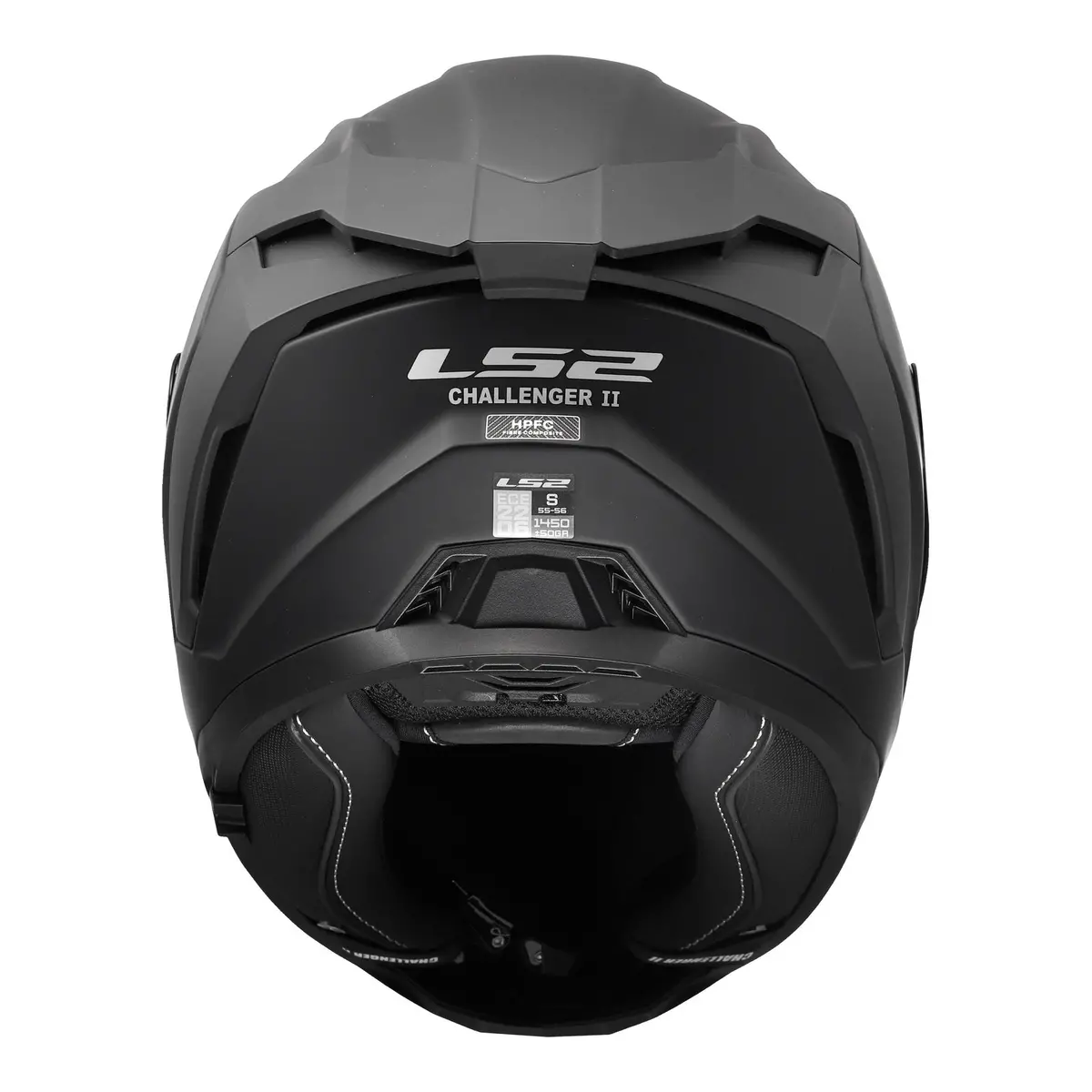 Ls2 Ff817 Challenger Ii Solid Helmet - Matte Black 4