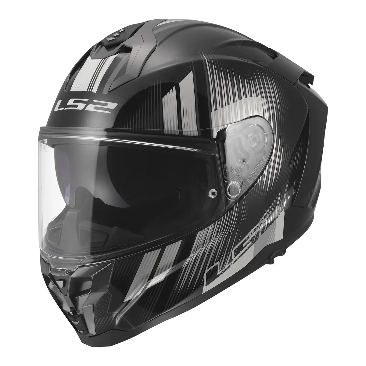 Ls2 Ff817 Challenger Ii Nitro Helmet - Black / Grey 1