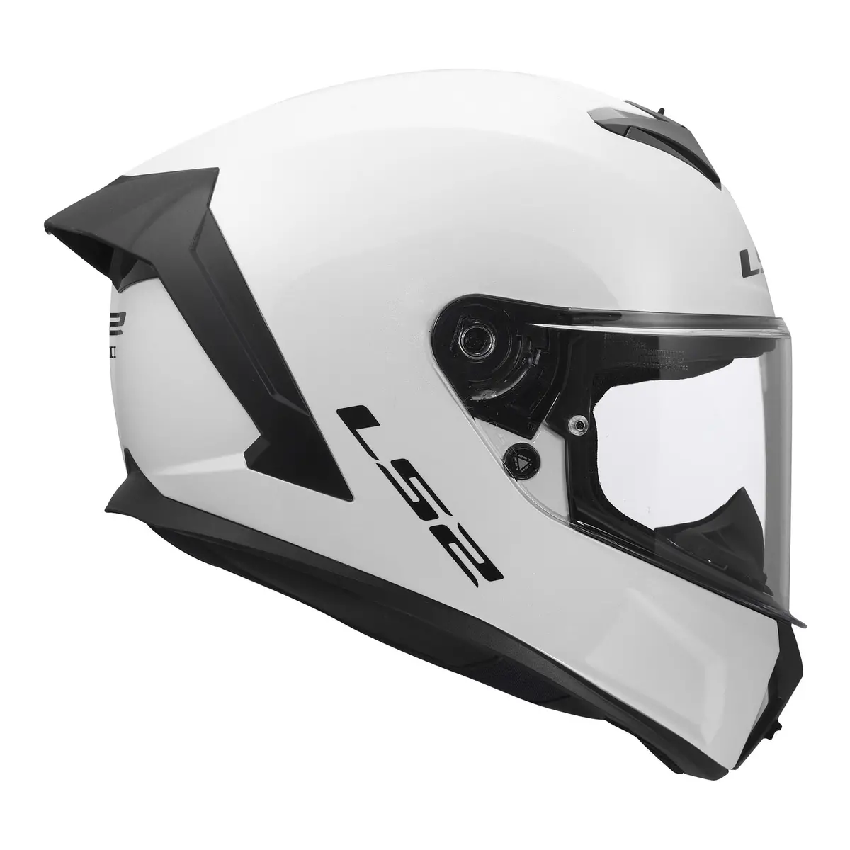 Ls2 Ff820 Rapid Iii Solid Helmet - Gloss White 6
