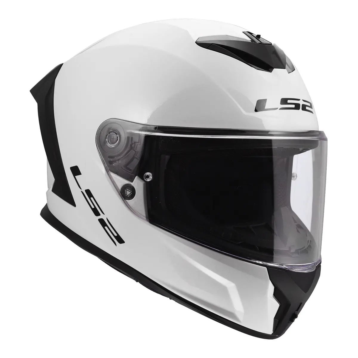 Ls2 Ff820 Rapid Iii Solid Helmet - Gloss White 7