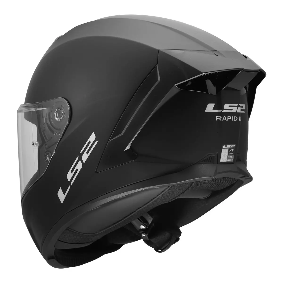 Ls2 Ff820 Rapid Iii Solid Helmet - Matte Black 3