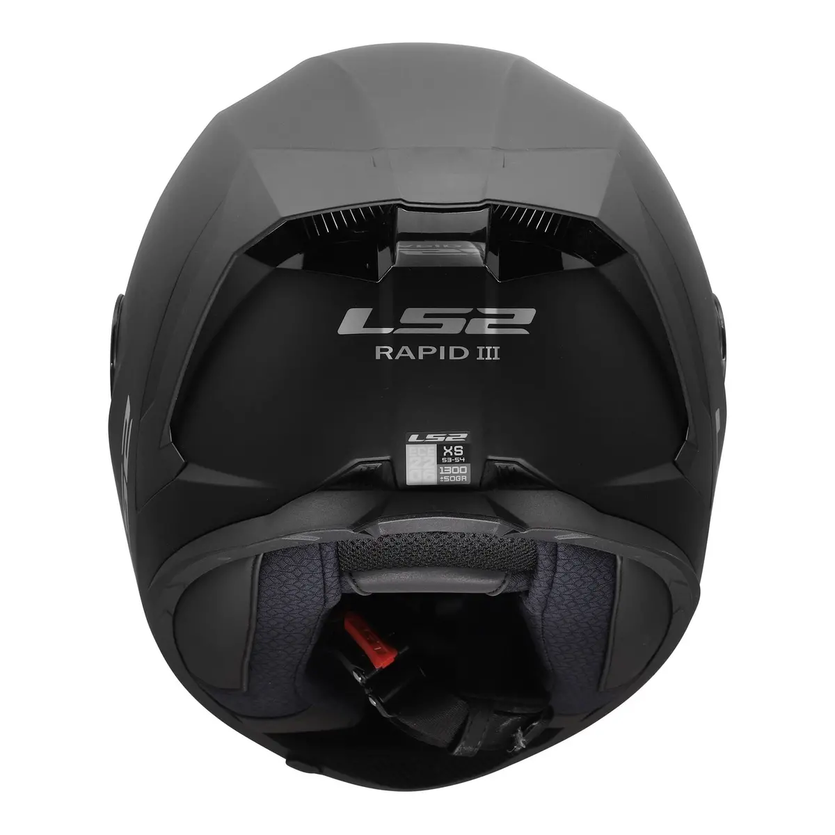 Ls2 Ff820 Rapid Iii Solid Helmet - Matte Black 4