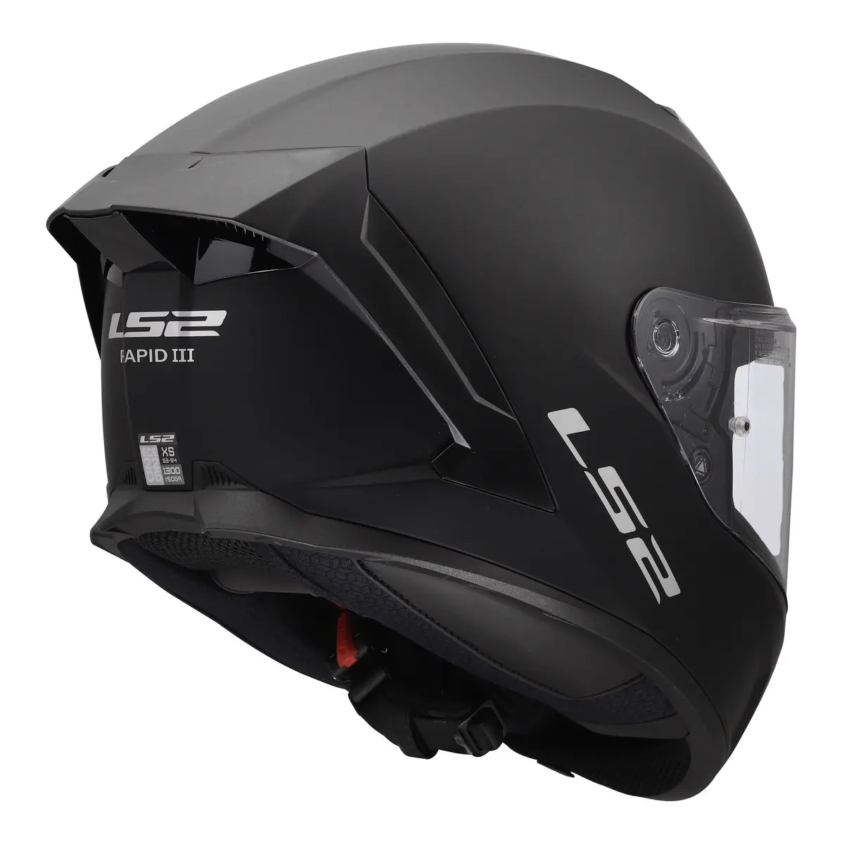 Ls2 Ff820 Rapid Iii Solid Helmet - Matte Black 5