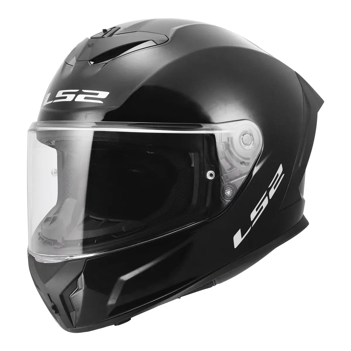 Ls2 Ff820 Rapid Iii Solid Helmet - Gloss Black 1