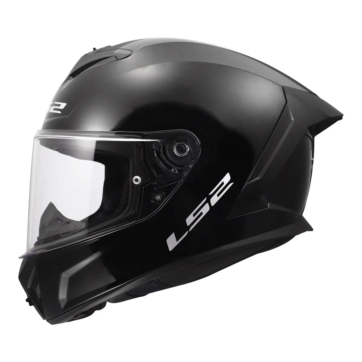 Ls2 Ff820 Rapid Iii Solid Helmet - Gloss Black 2