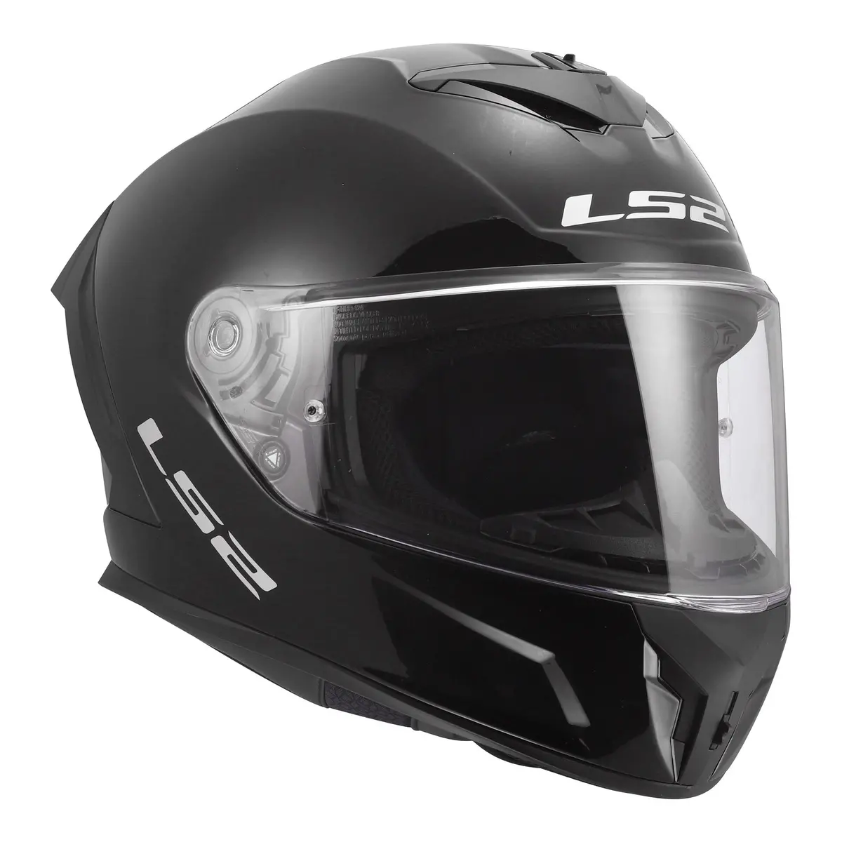 Ls2 Ff820 Rapid Iii Solid Helmet - Gloss Black 7