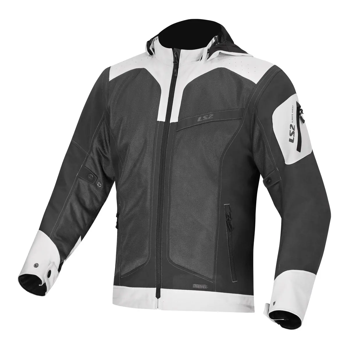 Ls2 Bolton Air Man Jacket - Green / Grey 1