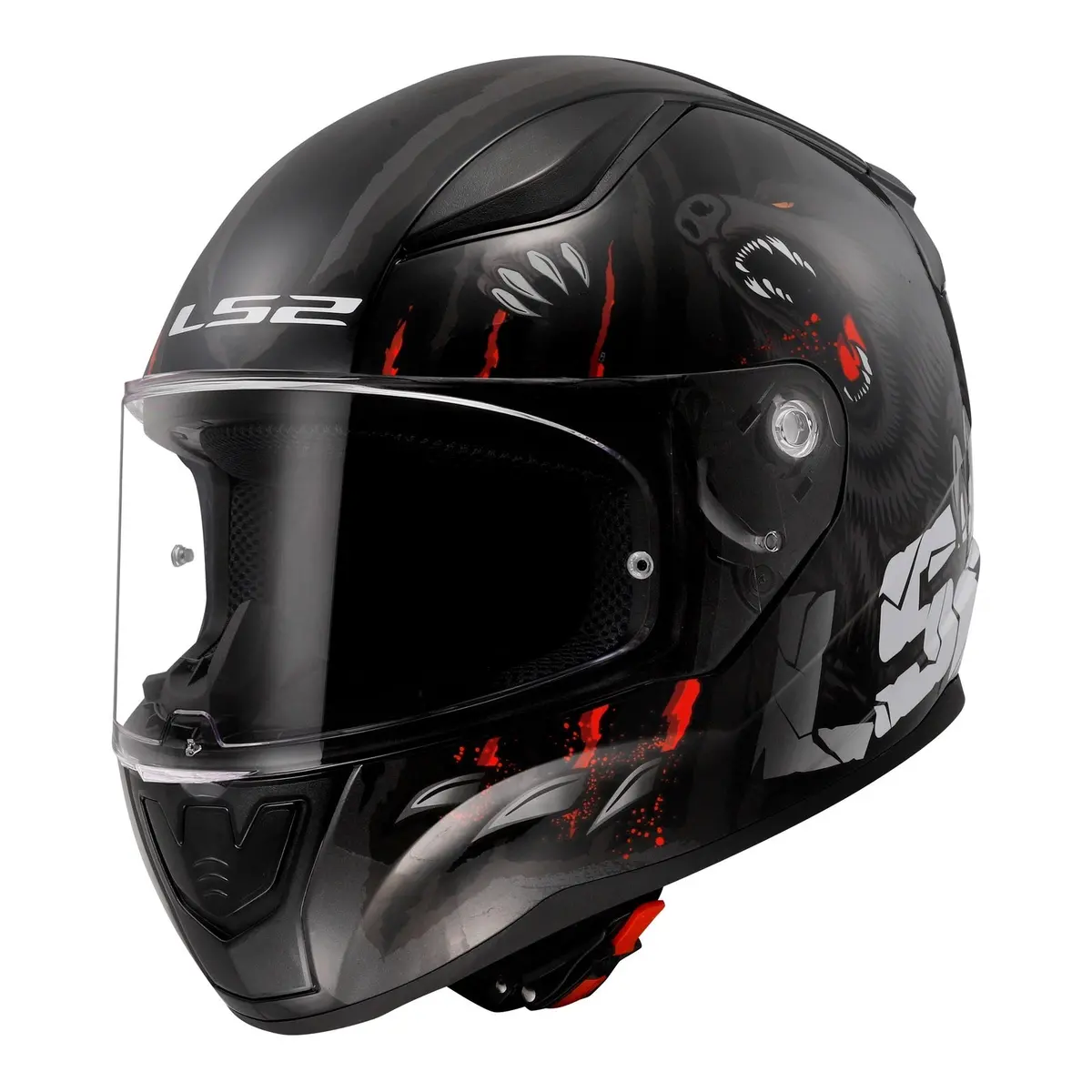 Ls2 Ff353 Rapid Ii Claw Helmets - Black 06 1