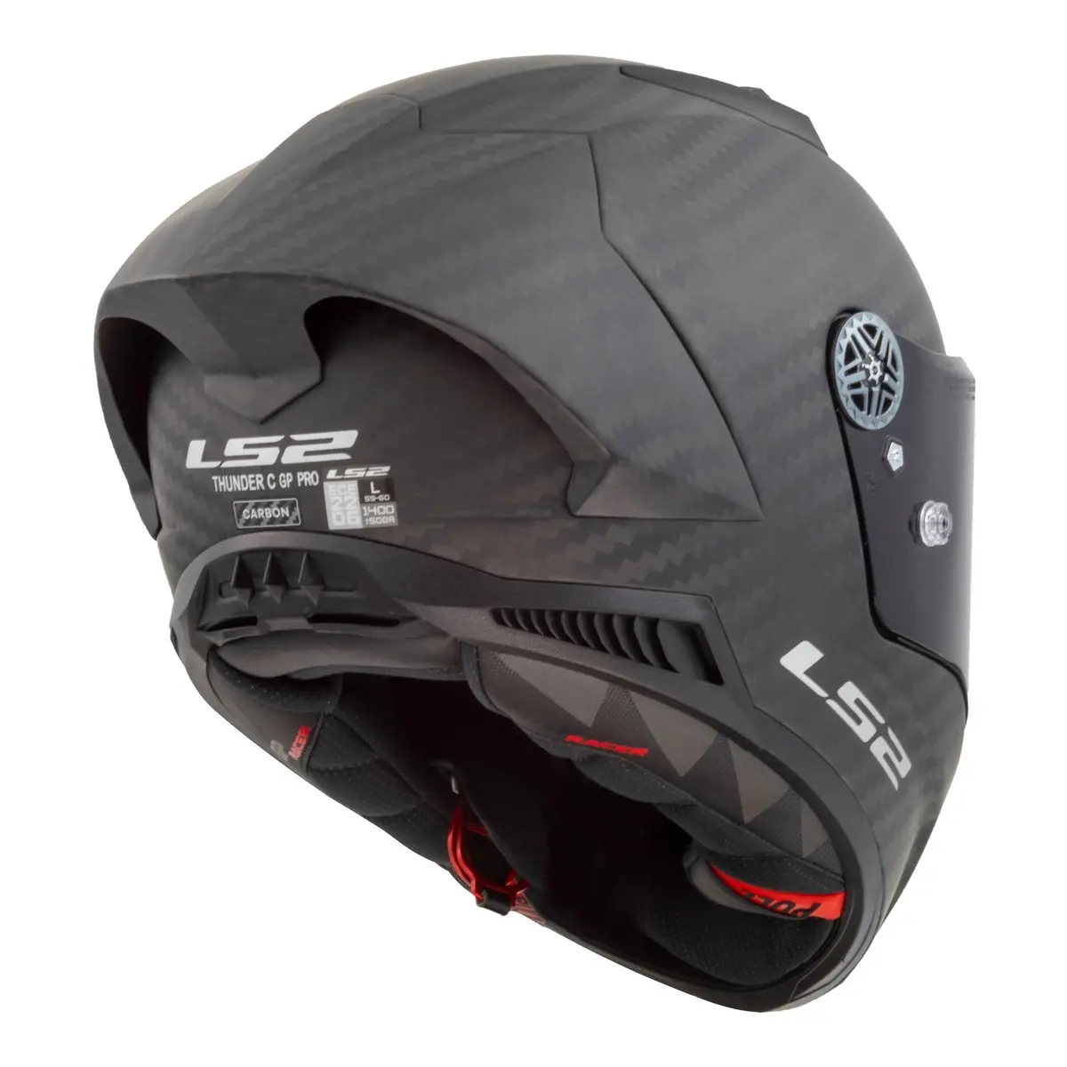 Ls2 Ff805 Thunder Gp Pro (Fim) Helmet - Matte Black 06 5