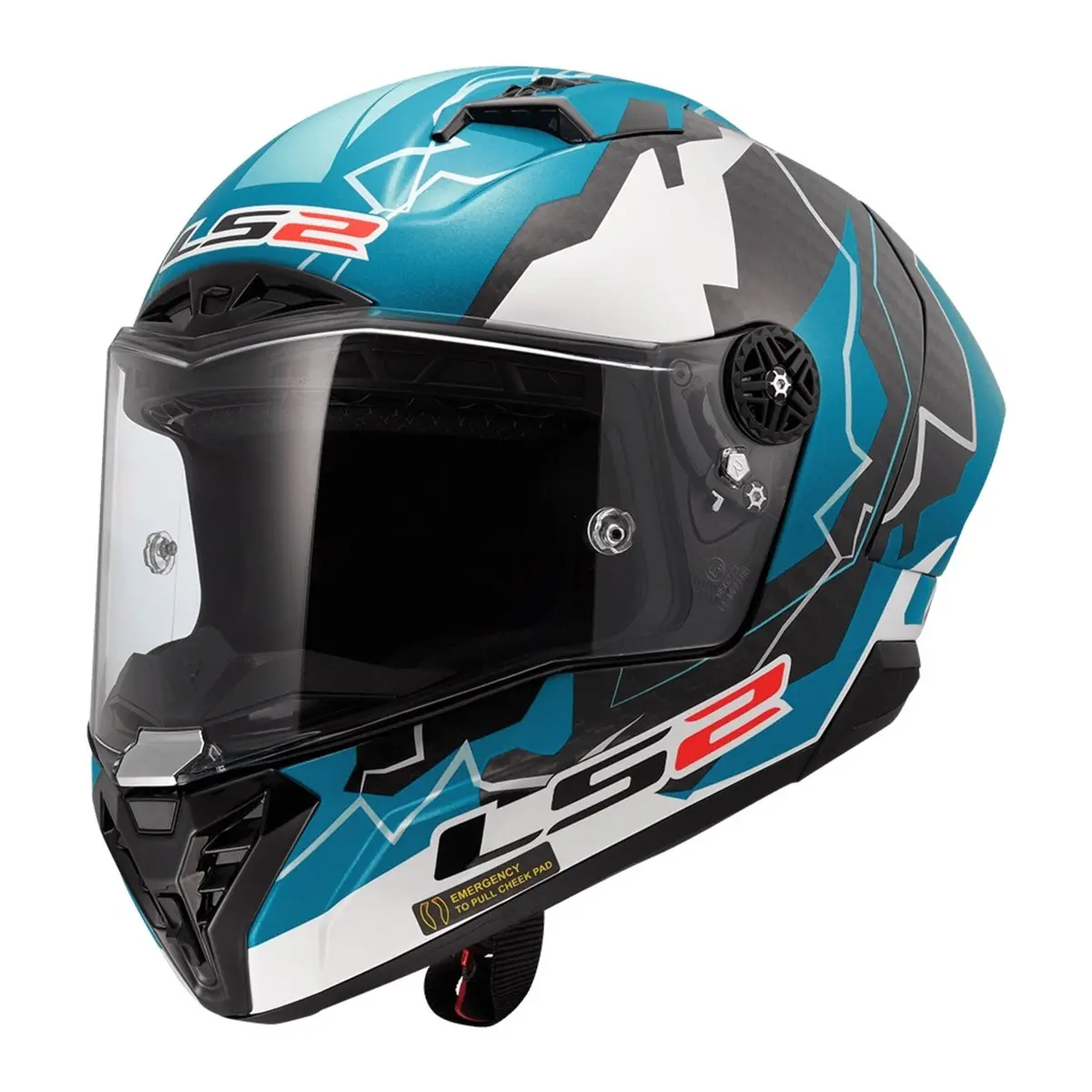 Ls2 Ff805gp Thunder Gp Aero Helmet - Huertas Replica 1