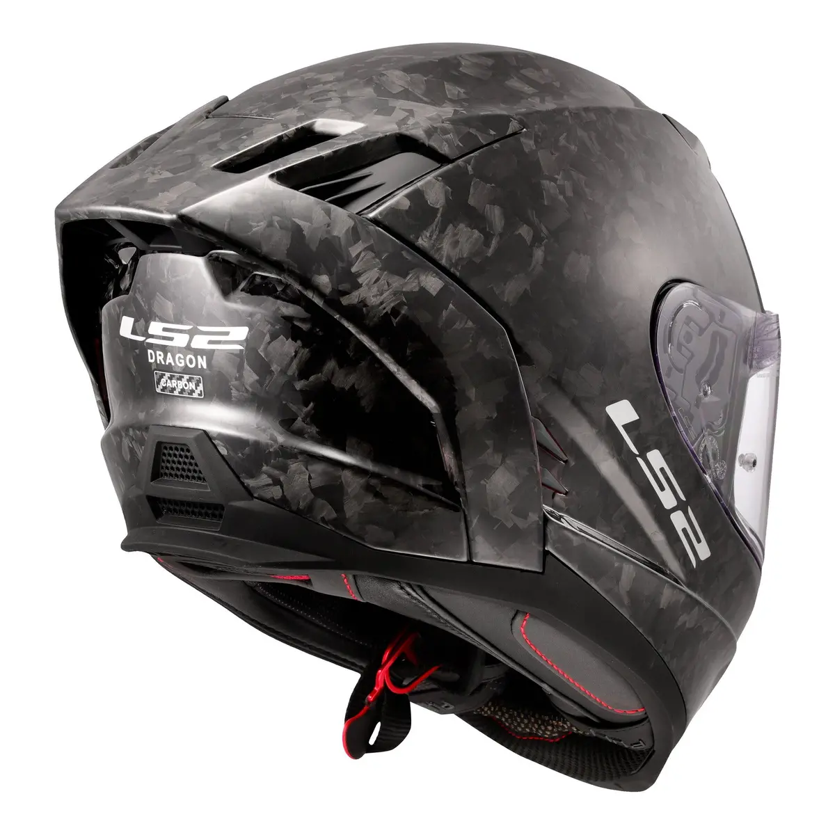 Ls2 Ff807 Dragon Carbon Forged Helmet - Gloss Carbon 06 4
