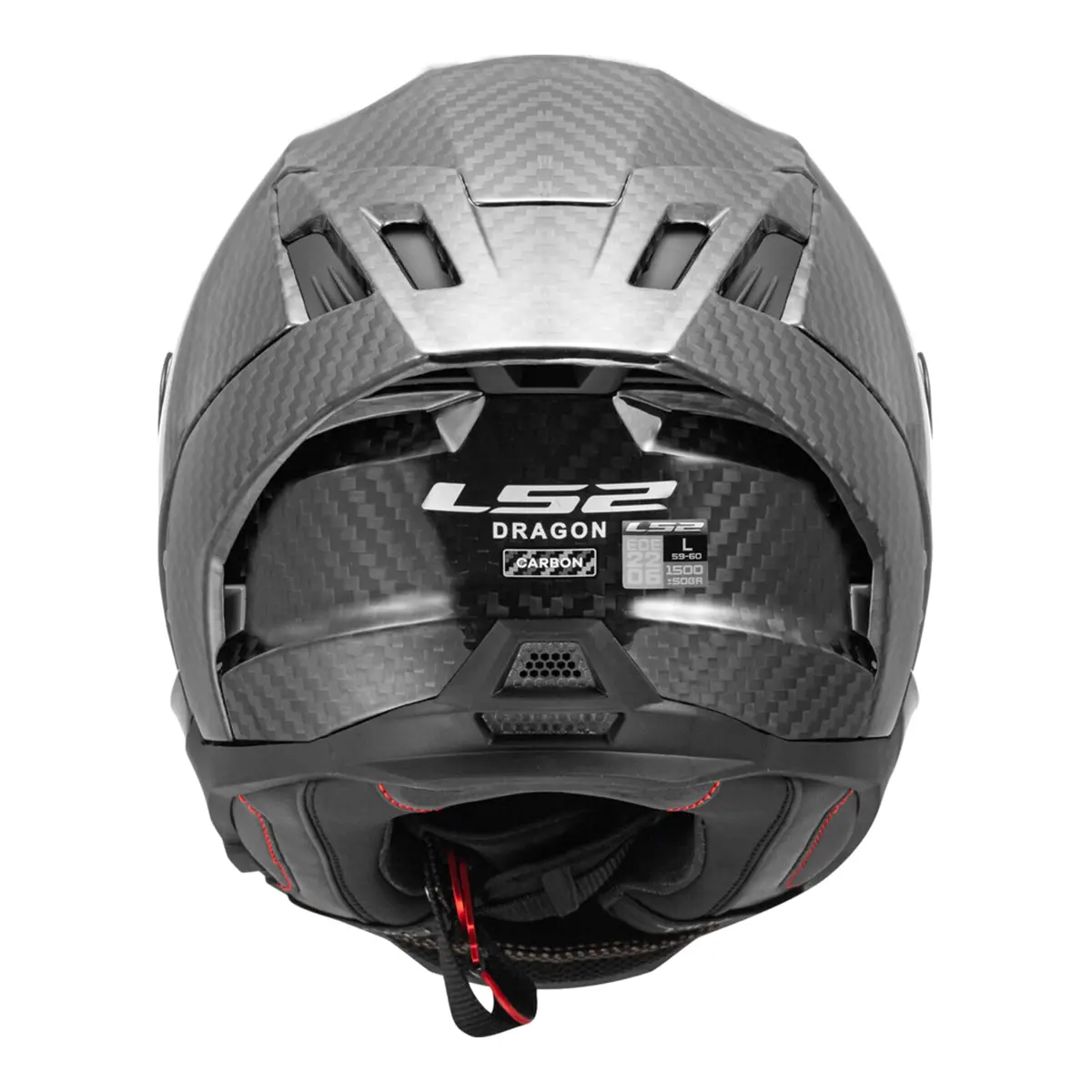 Ls2 Ff807 Dragon Carbon Helmet - Matte Carbon 06 5