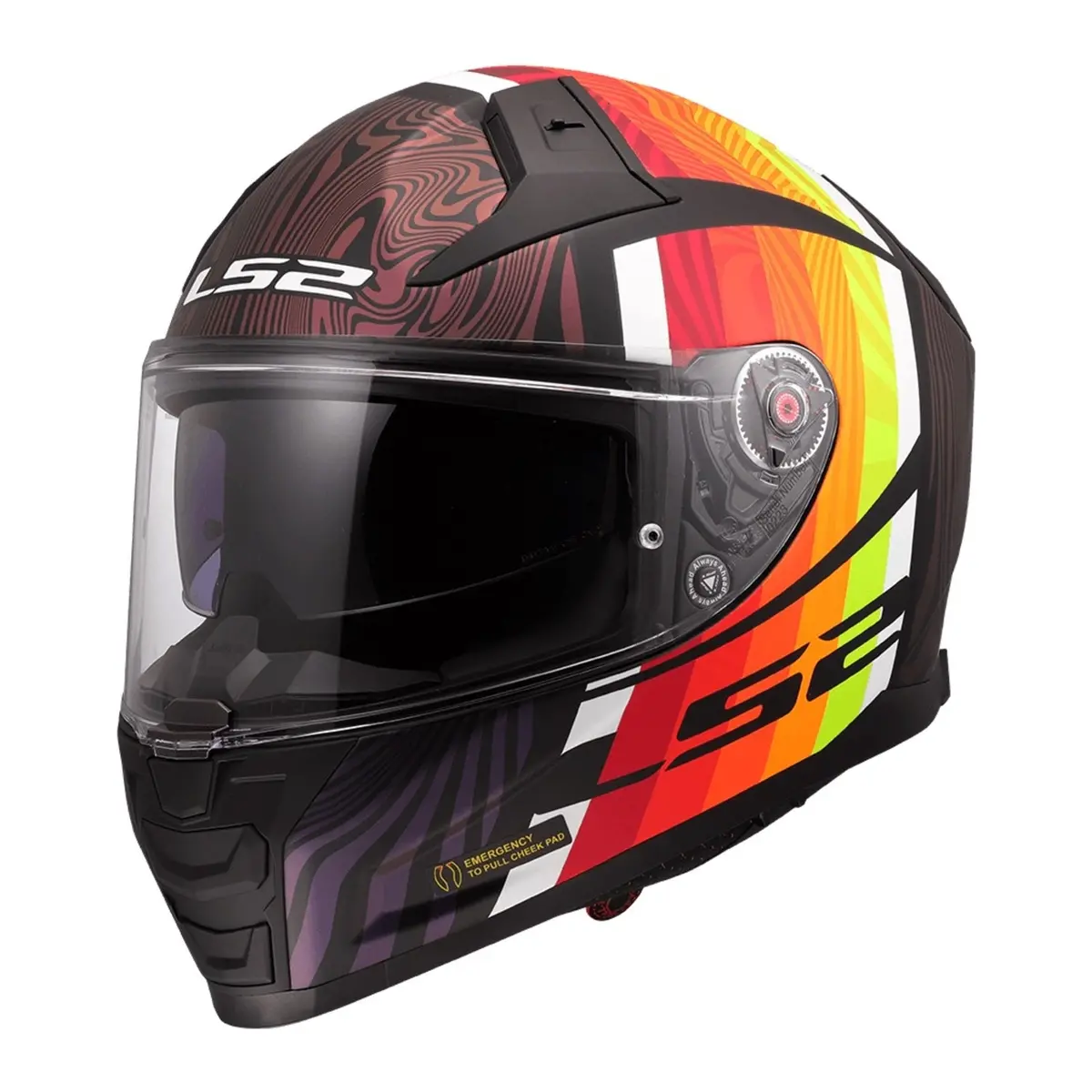 Ls2 Ff811 Vector Ii Freedom Helmet - Matte Black / Chameleon 1