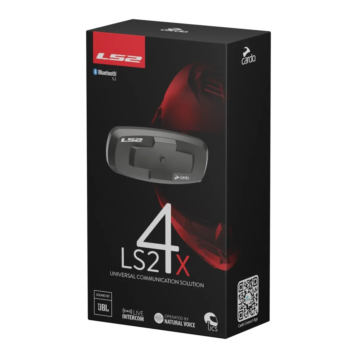 Ls2 4X Bluetooth Intercom By Cardo - Single 1
