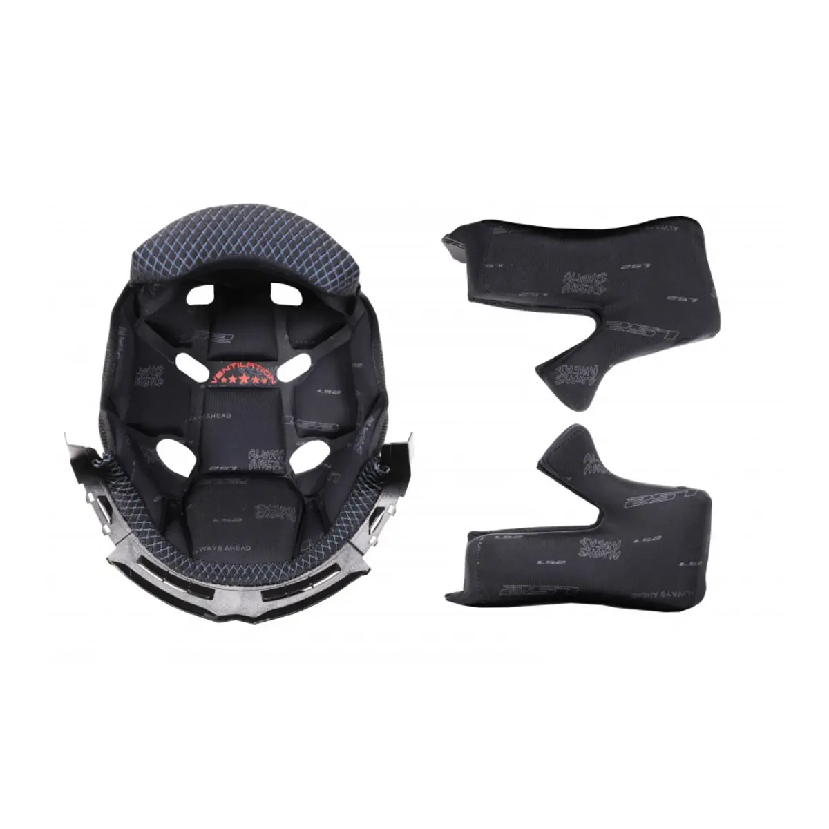 Ls2 Mx700 Subverter Evo Liner And Cheek Pad Set 1