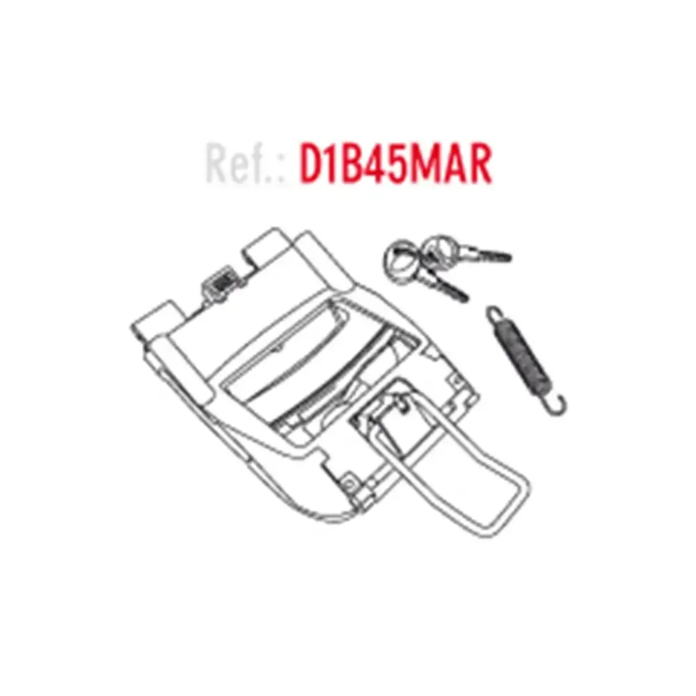 D1b45mar - Shad Latch Lever Assembly Suit Sh40/45 1