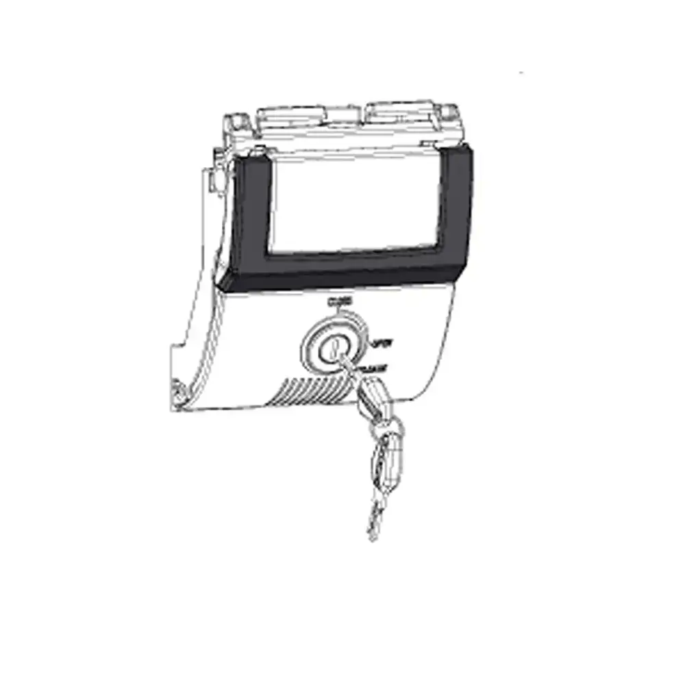 D1b481pmar - Shad Latch Lever Assembly Suit Sh48 (Blk Key) 2019- 1