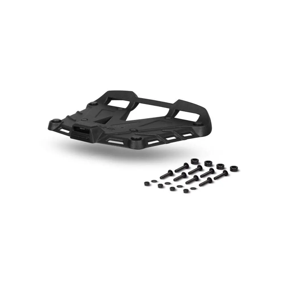 D1btrpa2 - Shad Alloy Mount Plate & Screws (Terra Tr37/48+Sh48-59) Cast Alloy Black 1