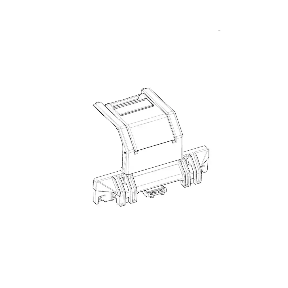 D1tr36mir - Shad Lower Latch/Handle Assembly - Suit Tr 36 Pannier 1