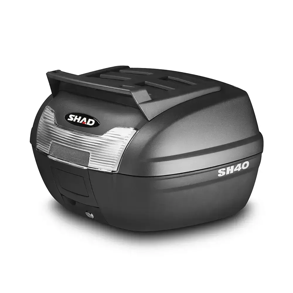 D0b40199 - Shad Sh40 Top Case 'Cargo' Black With Cargo Rack 40L 1