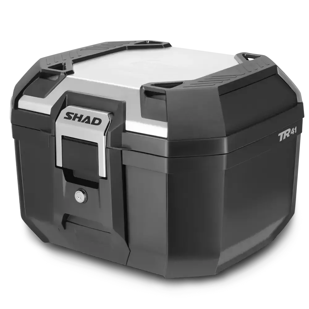Shad Top Case Tr41 Terra Black/Aluminium 1