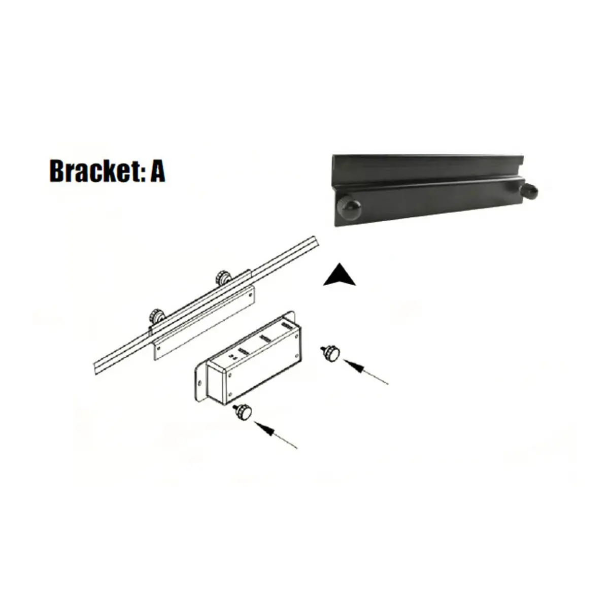 Motobatt Charger Rear Bracket For Mb-Ch12b 1