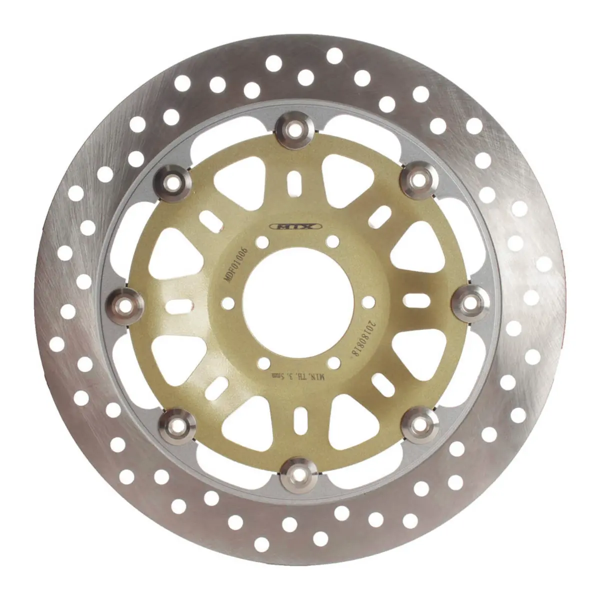Mtx Brake Disc Floating Type - Front L/R - Gold 1