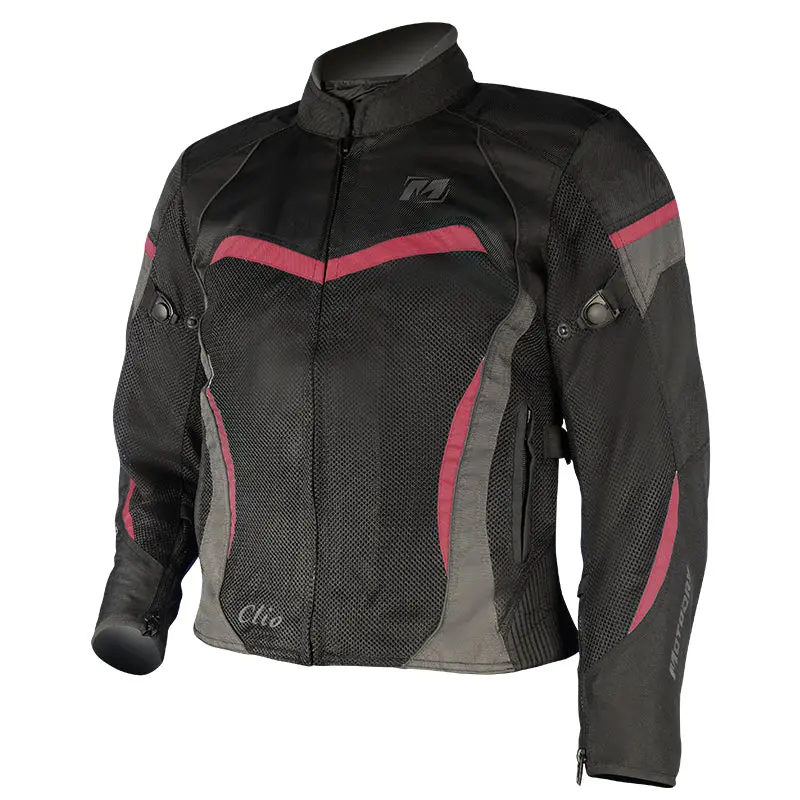 Motodry Clio Jacket Black/Magenta 1