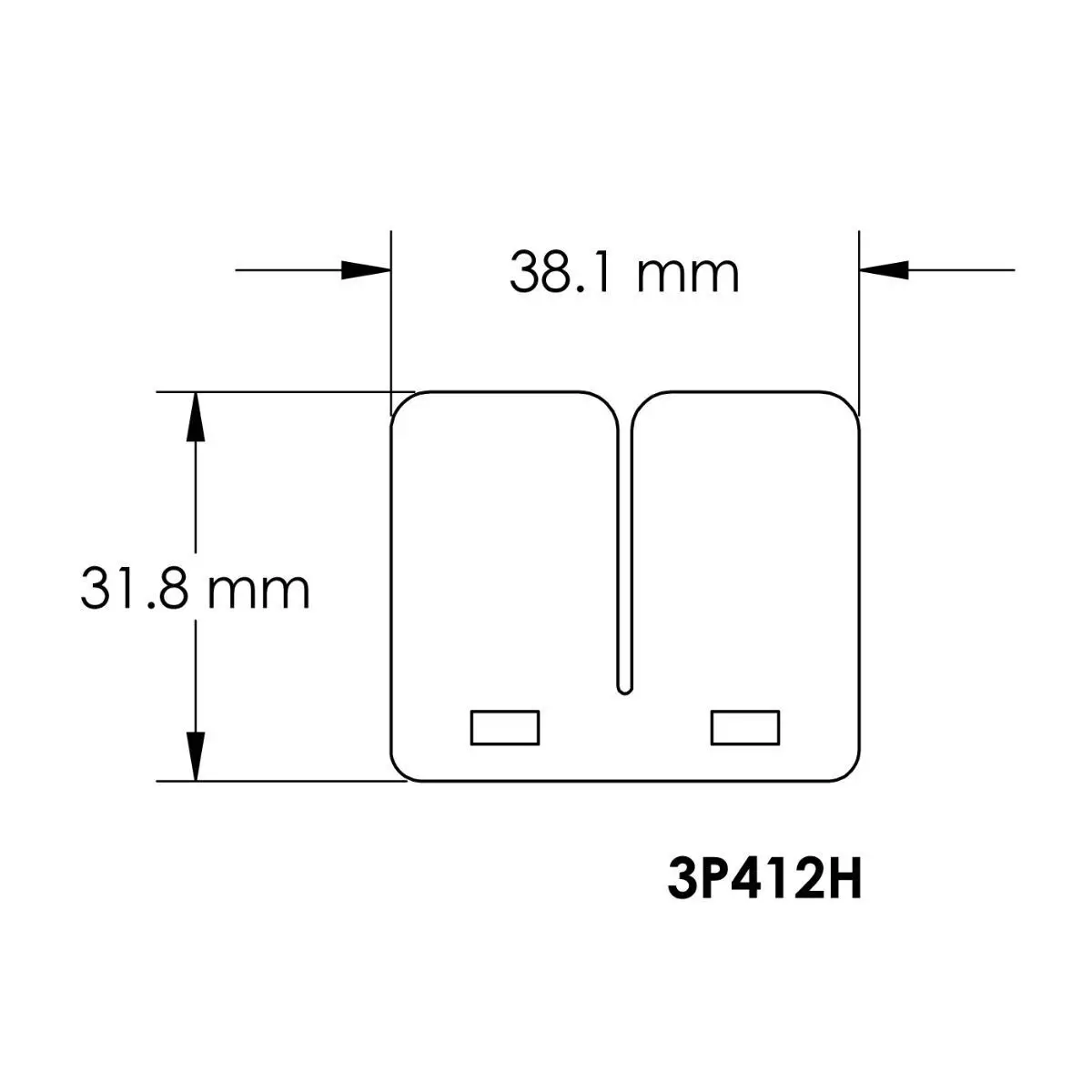 Moto Tassinari 3P412h Vforce3r Replacement Carbon Fiber Reed Petals For Ktm 50 Sx 09-18/65 Sx 98-18 1