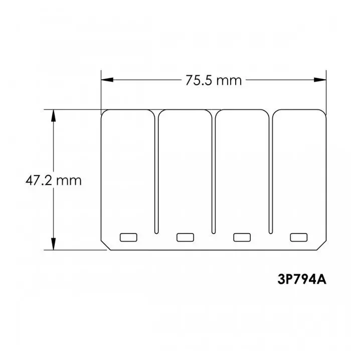 Moto Tassinari 3P794a Vforce3 Replacement Reed Petals 1