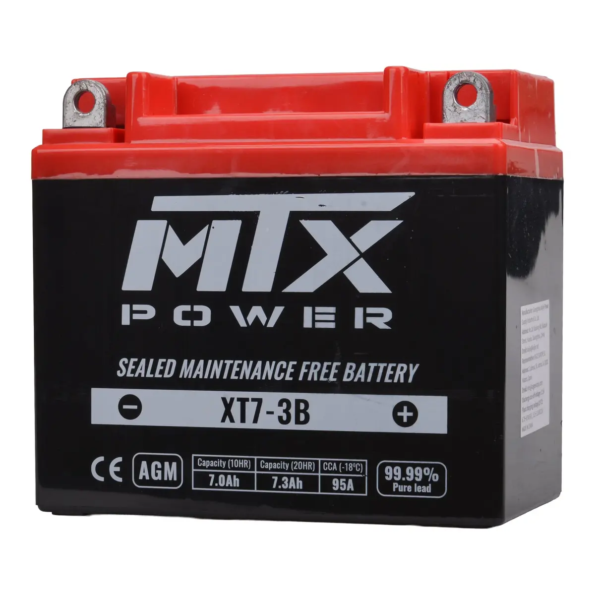 Mtx Power Battery Agm - Xt7-3B 1