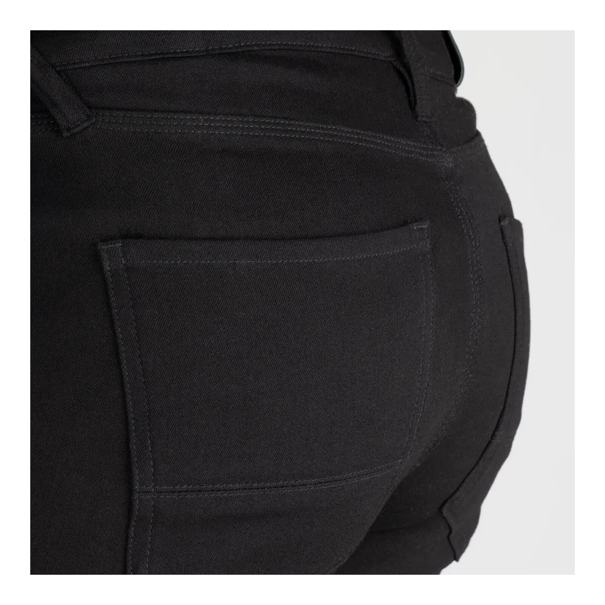Oxford Super Stretch Men's Jeans - Black (Short) 4