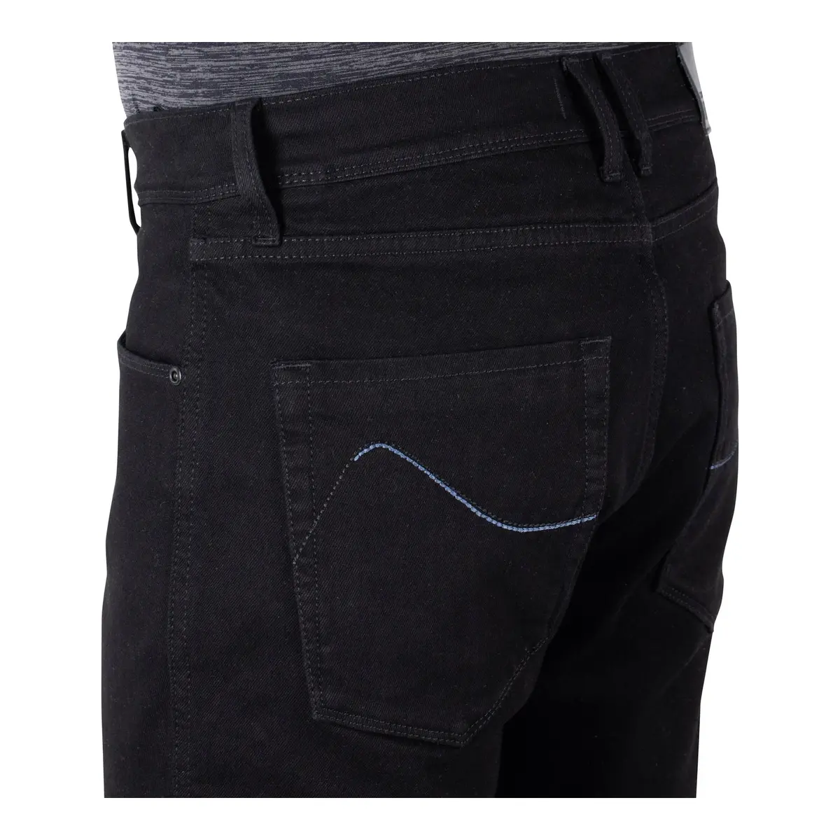 Oxford Oa Tailor Aa Men's Straight Jeans - Black (Short) 5