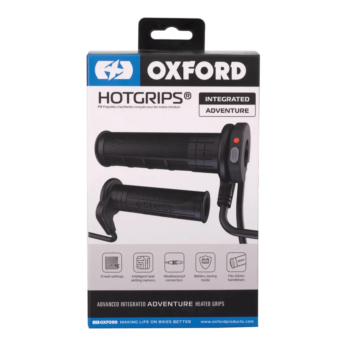 Oxford Hotgrips Advanced Integrated Adventure 1