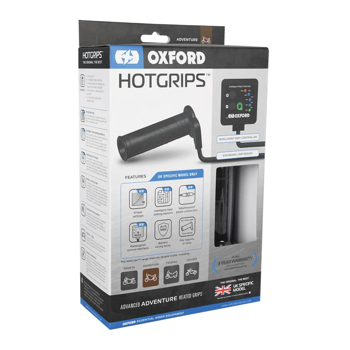 Oxford Hotgrips Advanced Adventure 9-Stage 1