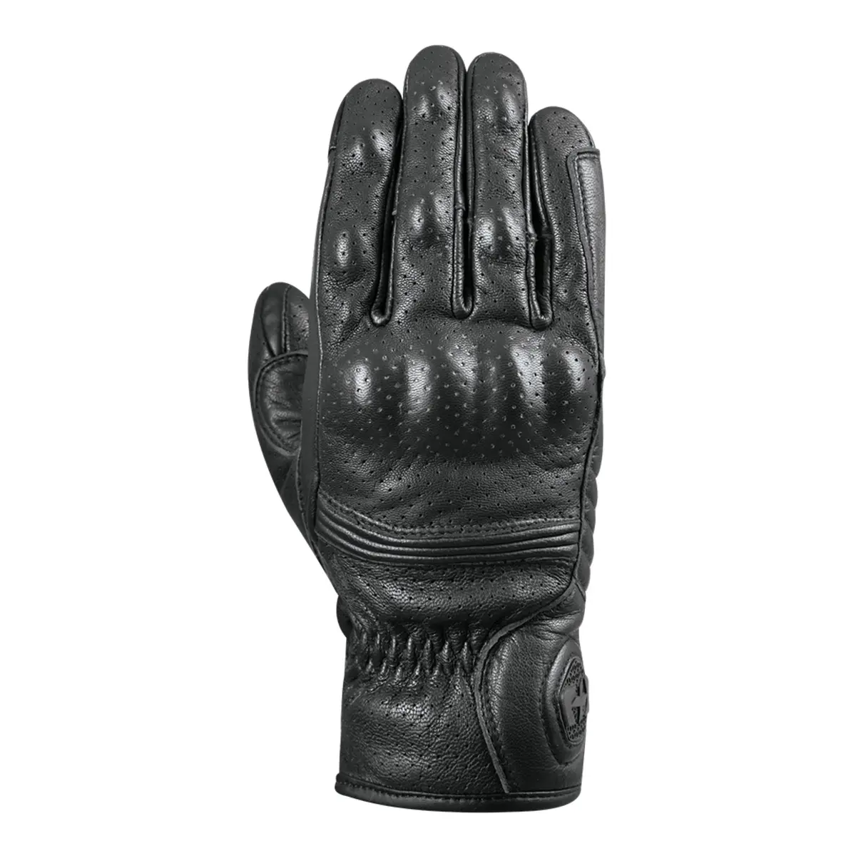 Oxford Tucson Vented Leather Glove - Black 1