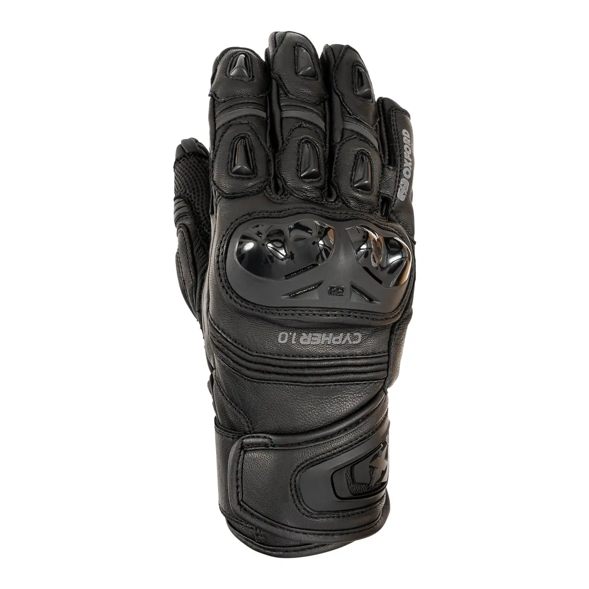Oxford Cypher 1.0 Leather Men's Glove (Short) - Stealth Black 1
