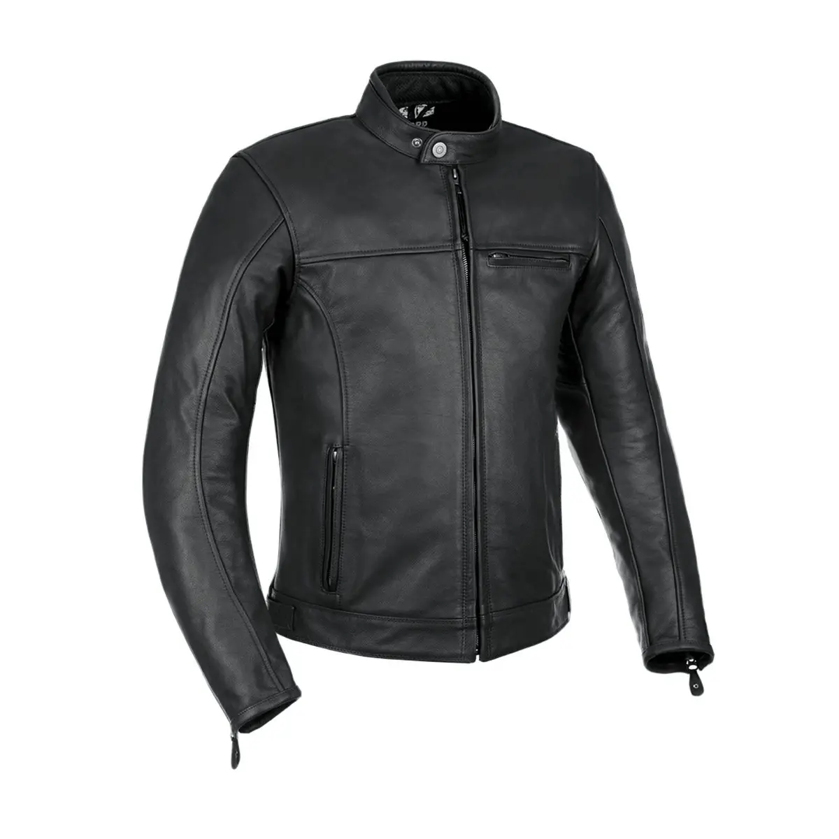 Oxford Walton Leather Jacket - Black 1