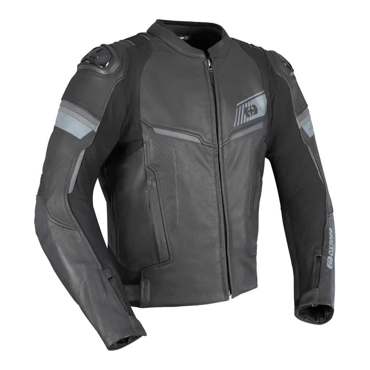 Oxford Cypher 1.0 Leather Ms Jacket - Stealth Black 1