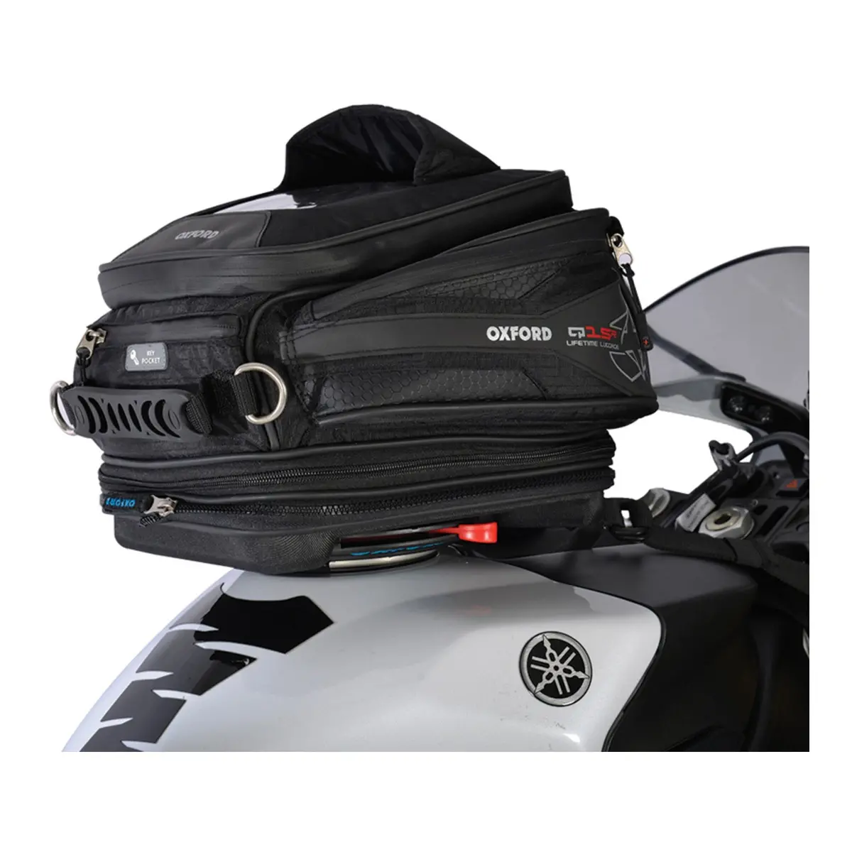 Oxford Tank Bag Quick-Release Q15r - Black 1