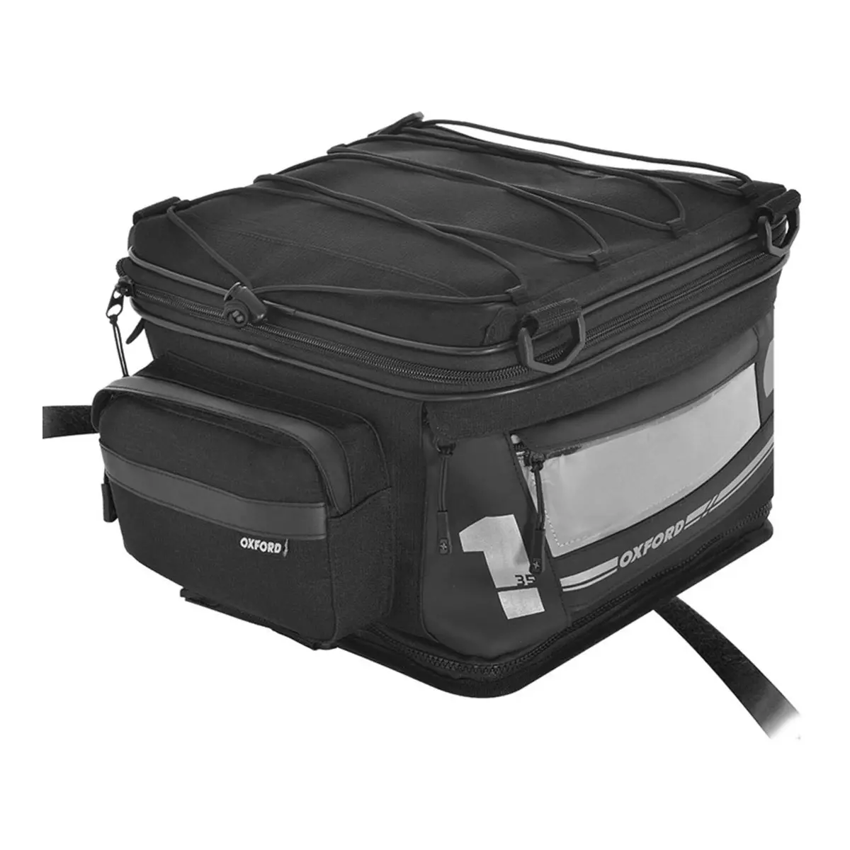 Oxford Tail Bag F1 T35 - Black 1