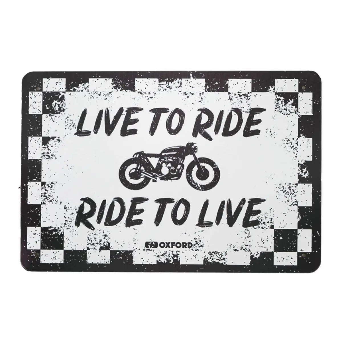 Oxford Garage Metal Sign: "Ride" 1