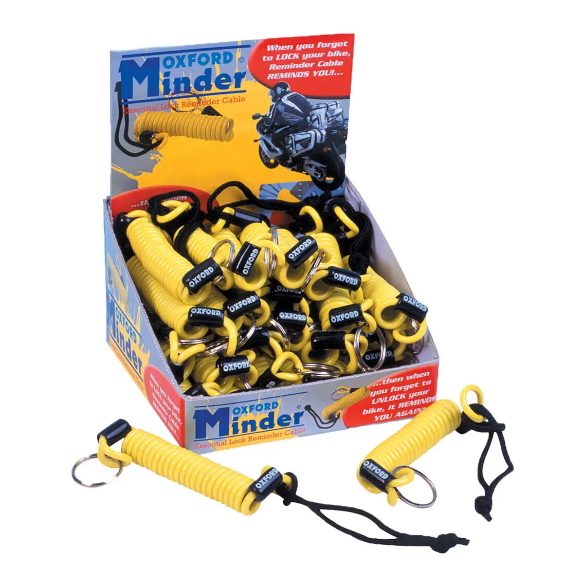 Oxford Disc Lock Reminder Cable 25Pc Box 1