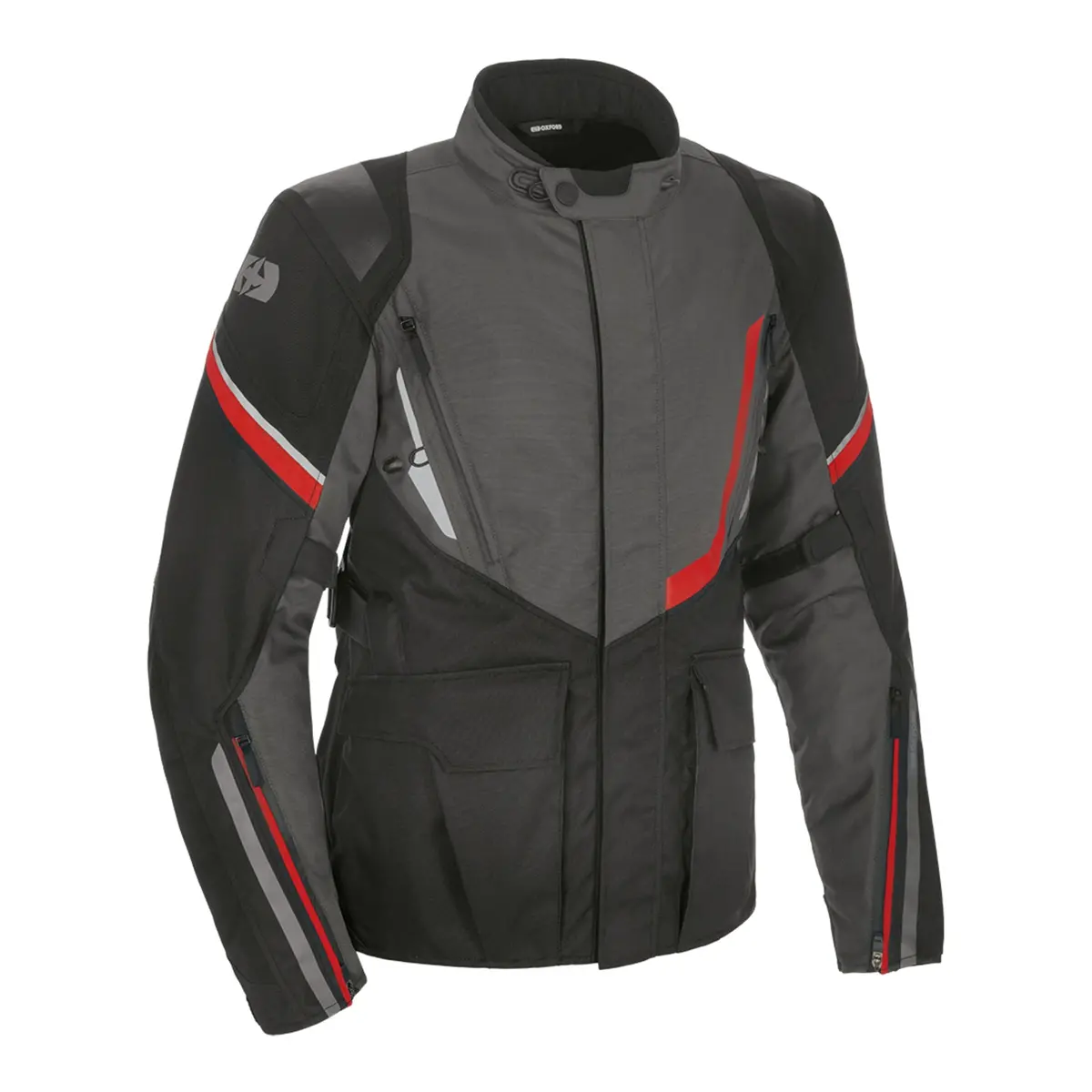 Oxford Montreal 4.0 Dry2dry Jacket - Black / Grey / Red 1
