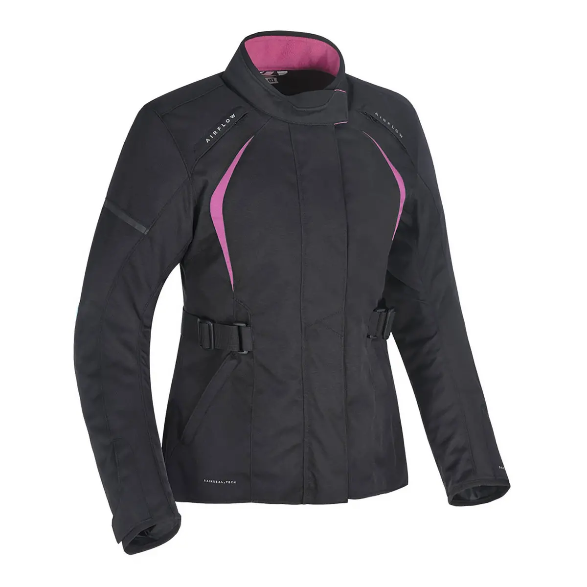 Oxford Ladies Dakota 2.0 Waterproof Jacket - Black / Pink 1