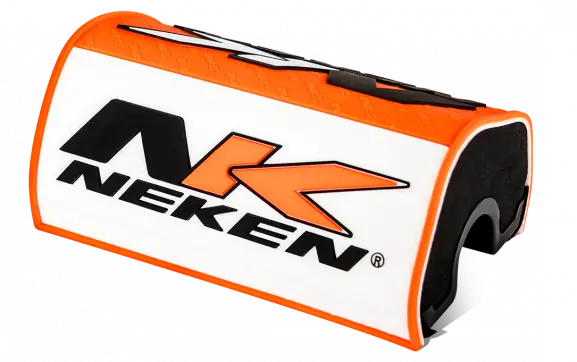 Neken Variable Handlebar Pad Fluro Orange/White 1