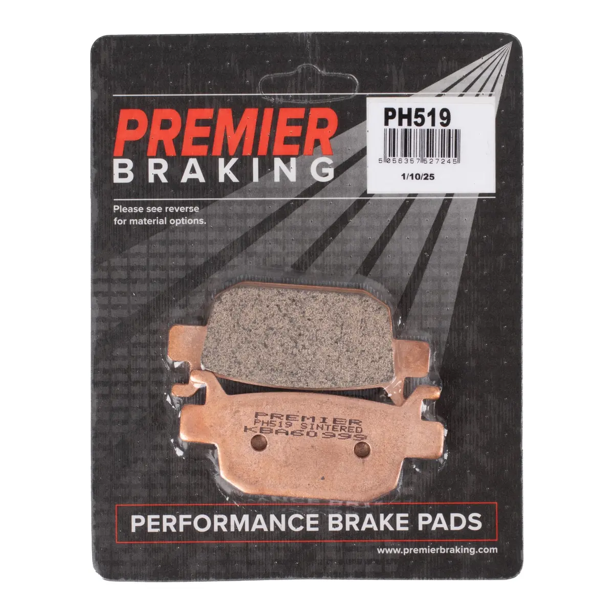 Premier Brake Pads Street Sport Sintered 1