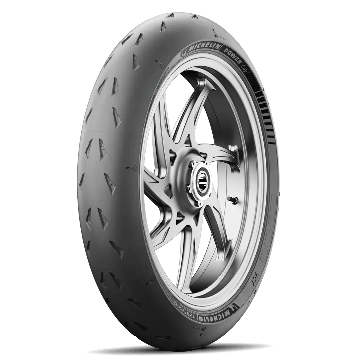 Michelin Power Cup 2 Front Tyre 120/70-17 58W Tubeless 1